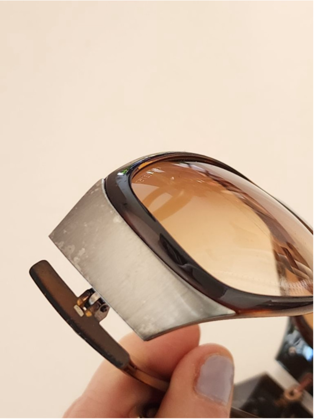 PRADA Vintage SPR07G Brown Tortoiseshell Sunglasses 61 mm 17 - Picture 12 of 13